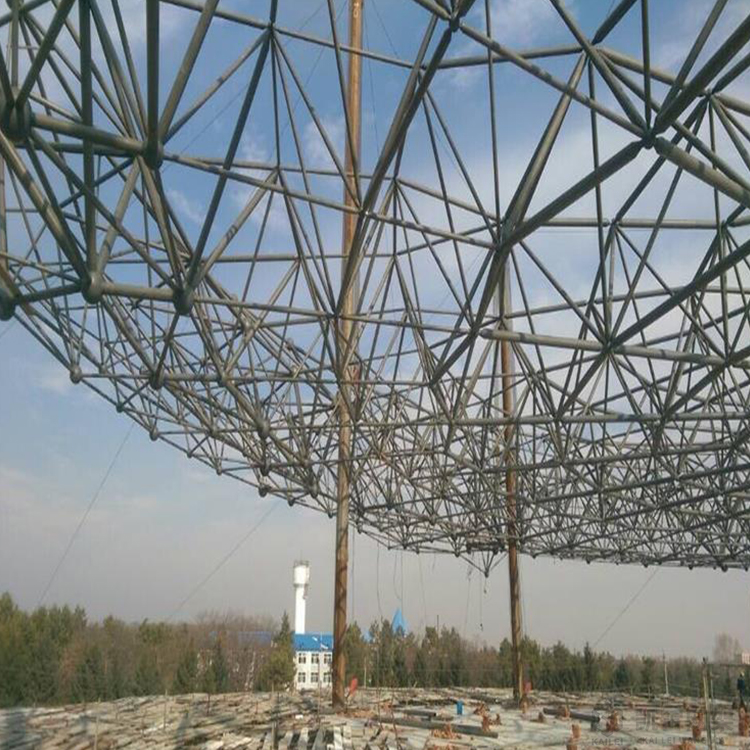 昆山球形网架钢结构施工方案